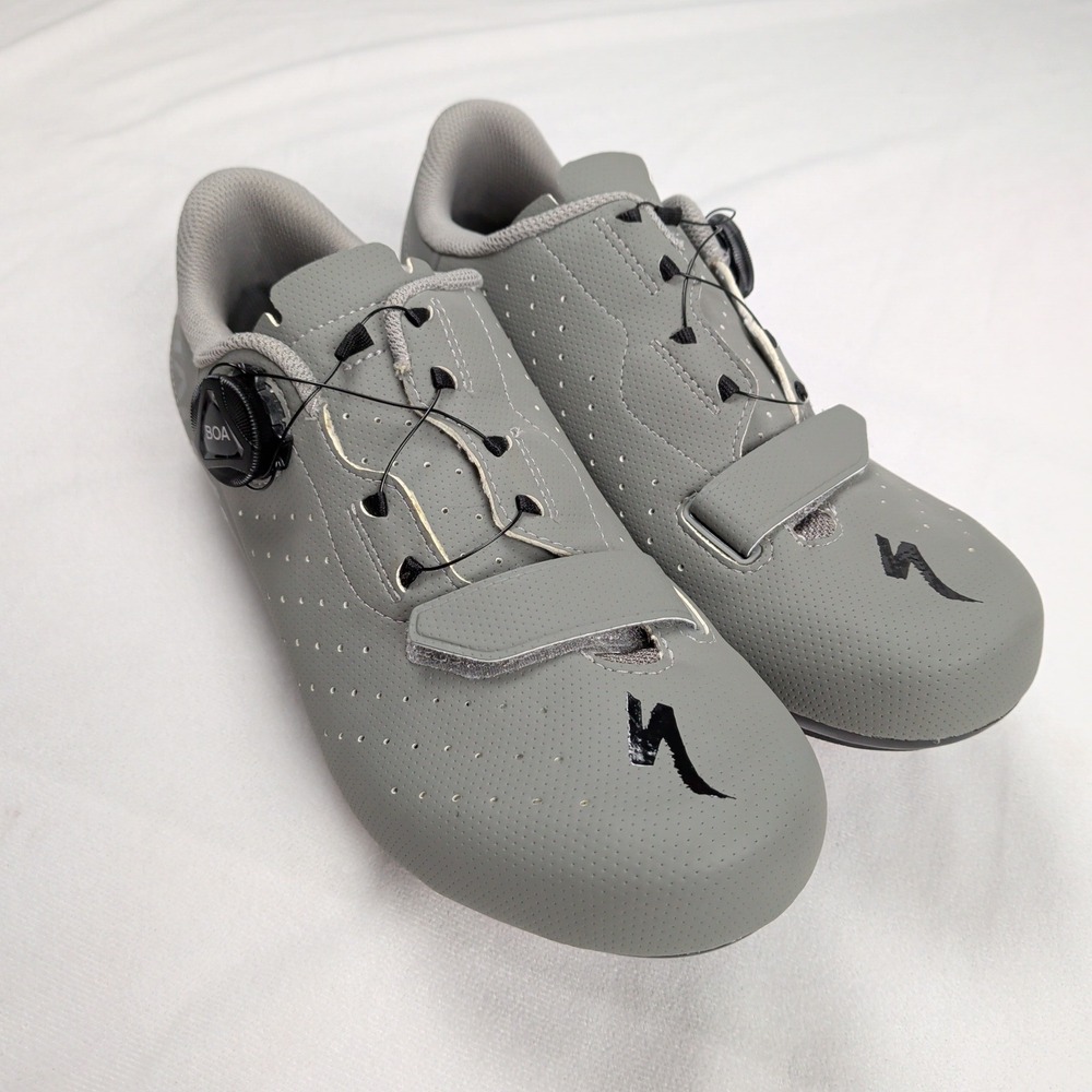 Specialized Torch 1.0 Road Cycling Shoes Grey BOA 61021-5241 Mens 8 Womens 9.5